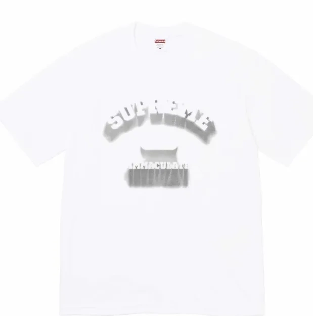 and White M XL S 3D L Shadow Tee Short Black Logo T-shirt sleeved Shadow 24SS 0928